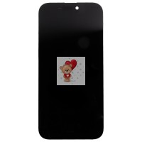 Дисплей для Apple iPhone 16 Pro Max (A3296) в сборе с тачскрином Черный - DD (Hard OLED, HD+) (площадка под IC)