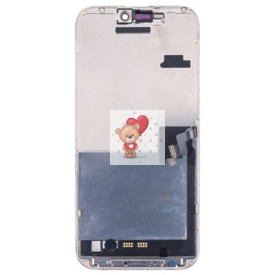 Дисплей для Apple iPhone 16 Pro Max (A3296) в сборе с тачскрином Черный - OR (rev. LG)