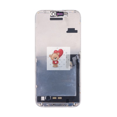 Дисплей для Apple iPhone 16 Pro Max (A3296) в сборе с тачскрином Черный - OR100 (rev. Samsung) (Снятый, без ремонта)