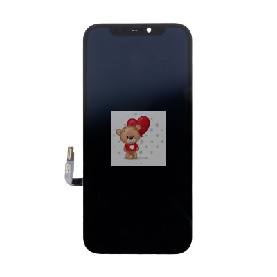 Дисплей для iPhone 12 A2403 в сборе с тачскрином Черный - (FOG)
