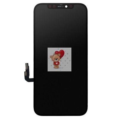Дисплей для Apple iPhone 12 с тачскрином Черный - (In-Cell)