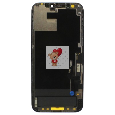 Дисплей для Apple iPhone 12 Pro (A2407) в сборе с тачскрином Черный - JCID (Hard OLED, Full HD) (с верификацией = с привязкой без ошибки)