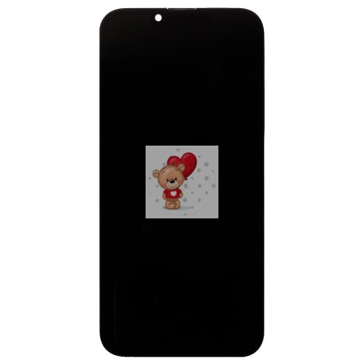 Дисплей для Apple iPhone 13 (A2635) в сборе с тачскрином Черный - (In-Cell, Full HD) (с верификацией = с привязкой без ошибки)
