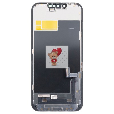 Дисплей для iPhone 13 A2635 в сборе с тачскрином Черный - (Soft OLED, Full HD) (с верификацией)