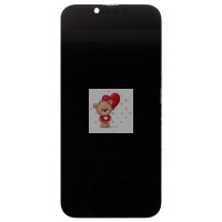 Дисплей для Apple iPhone 14 (A2883) в сборе с тачскрином Черный - DD (Soft OLED, Full HD) (площадка под IC)