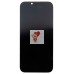 Дисплей для iPhone 14 (A2883) в сборе с тачскрином Черный - (Soft OLED, Full HD) (с верификацией)
