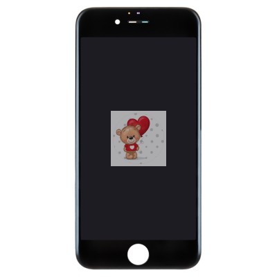 Дисплей для Apple iPhone 6 с тачскрином Черный - Оптима