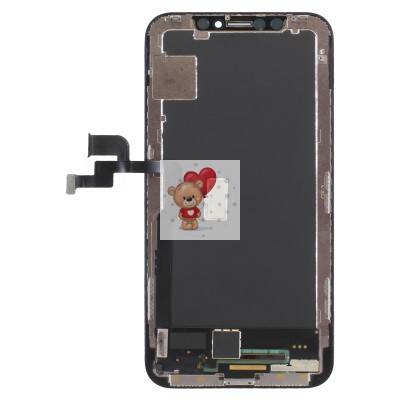Дисплей для Apple iPhone X с тачскрином (черный) (Hard OLED) - Стандарт