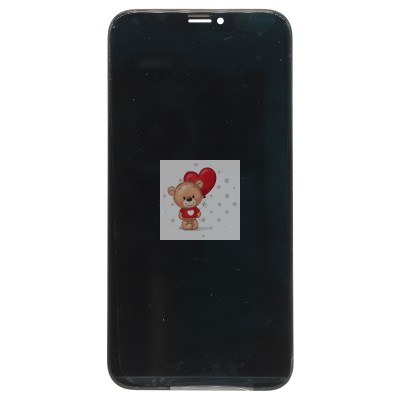 Дисплей для Apple iPhone X с тачскрином (черный) (Soft OLED)