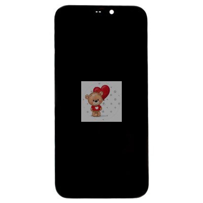 Дисплей для iPhone 12 mini с тачскрином Черный (Hard OLED) - Стандарт