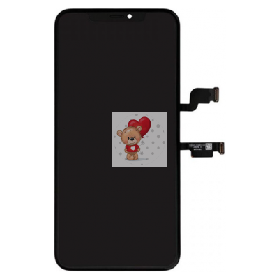 Дисплей для Apple iPhone Xs Max с тачскрином (черный) (Soft OLED)