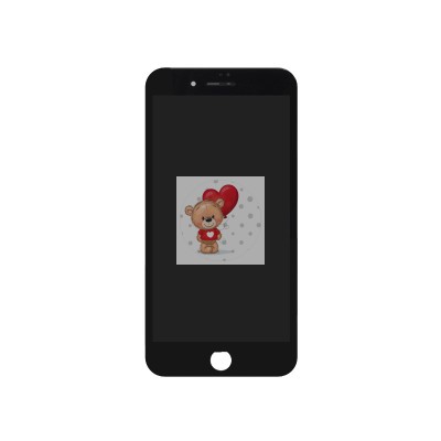 Дисплей для Apple iPhone 8 Plus с тачскрином Черный - Оптима