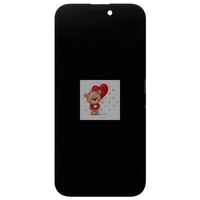 Дисплей для Apple iPhone 14 Pro (A2891) в сборе с тачскрином Черный - JCID (Soft OLED, Full HD, 120 Гц) (с верификацией = с привязкой без ошибки)