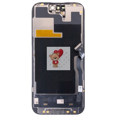 Дисплей для Apple iPhone 14 Pro (A2891) в сборе с тачскрином Черный - JCID (Soft OLED, Full HD, 120 Гц) (с верификацией = с привязкой без ошибки)