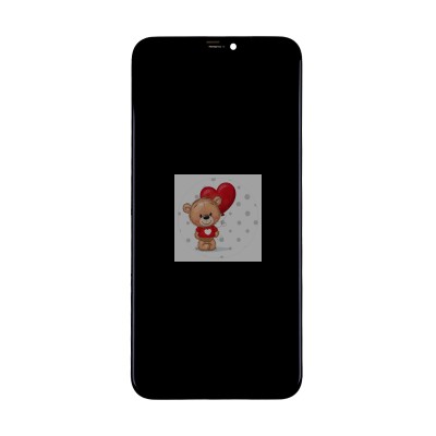 Дисплей для Apple iPhone 11 Pro Max (A2218) в сборе с тачскрином Черный - DD (Hard OLED, Full HD) (площадка под IC)
