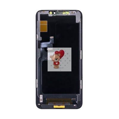 Дисплей для Apple iPhone 11 Pro Max (A2218) в сборе с тачскрином Черный - DD (Hard OLED, Full HD) (площадка под IC)