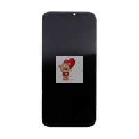 Дисплей для iPhone 12 Pro Max A2411 в сборе с тачскрином Черный - (Hard OLED, Full HD) (с верификацией)
