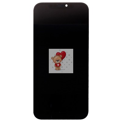 Дисплей для Apple iPhone 12 Pro Max (A2411) в сборе с тачскрином Черный - JCID (Hard OLED, Full HD) (с верификацией = с привязкой без ошибки)