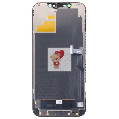 Дисплей для Apple iPhone 12 Pro Max (A2411) в сборе с тачскрином Черный - JCID (Hard OLED, Full HD) (с верификацией = с привязкой без ошибки)