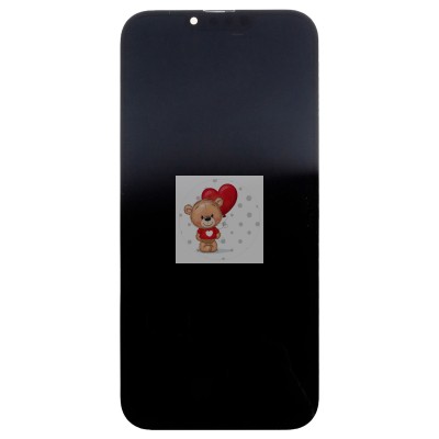 Дисплей для iPhone 13 Pro Max A2645 в сборе с тачскрином Черный - (Soft OLED, Full HD, 120 Гц) (с верификацией)