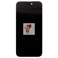 Дисплей для Apple iPhone 14 Pro Max (A2895) в сборе с тачскрином Черный - DD (Soft OLED, Full HD, 120 Гц) (площадка под IC)