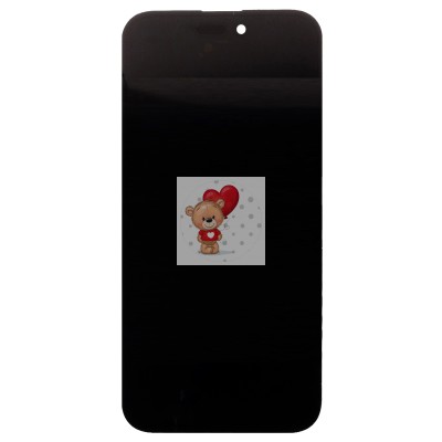 Дисплей для Apple iPhone 14 Pro Max (A2895) в сборе с тачскрином Черный - DD (Soft OLED, Full HD, 120 Гц) (площадка под IC)