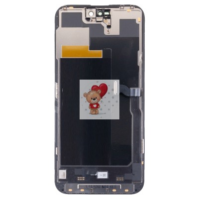 Дисплей для Apple iPhone 14 Pro Max (A2895) в сборе с тачскрином Черный - DD (Soft OLED, Full HD, 120 Гц) (площадка под IC)