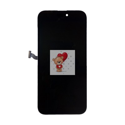 Дисплей для Apple iPhone 14 Pro Max (A2895) в сборе с тачскрином Черный - (Hard OLED) Стандарт (площадка под IC)