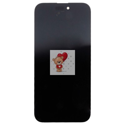 Дисплей для iPhone 14 Pro Max A2895 в сборе с тачскрином Черный - (Soft OLED, Full HD, 120 Гц) (с верификацией)