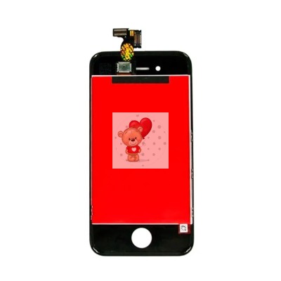 Дисплей для Apple iPhone 4S с тачскрином Черный - Оптима