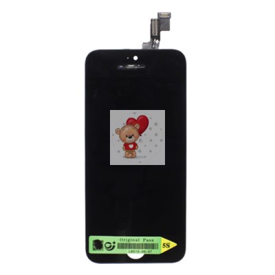 Дисплей для Apple iPhone 5S с тачскрином Черный - Оптима