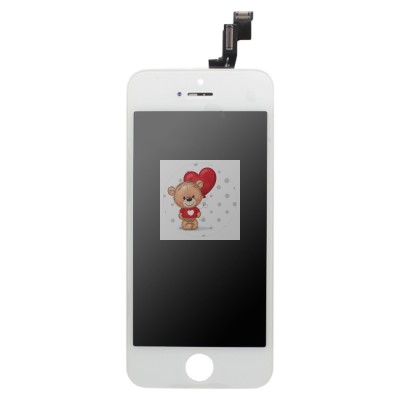 Дисплей для Apple iPhone 5S с тачскрином Белый - Оптима