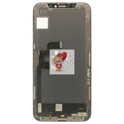 Дисплей для Apple iPhone X (A1901) в сборе с тачскрином Черный - DD (Hard OLED, Full HD) Дисплей для Apple iPhone X (A1901) в сборе с тачскрином Черный - DD (Hard OLED, Full HD)