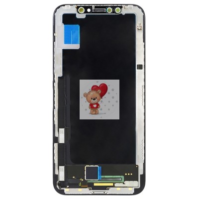Дисплей для Apple iPhone X с тачскрином (черный) - (In-Cell) - Стандарт