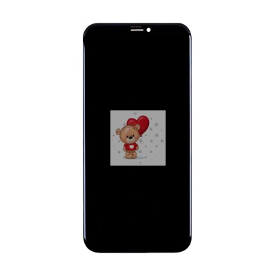 Дисплей для Apple iPhone Xr с тачскрином (черный) GX