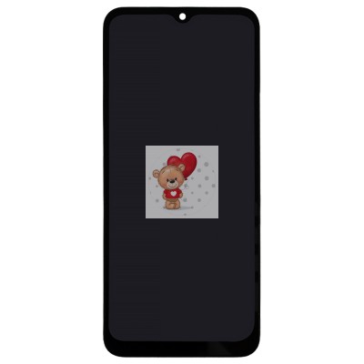 Дисплей для Realme C33 (RMX3624) модуль в рамке Черный - OR