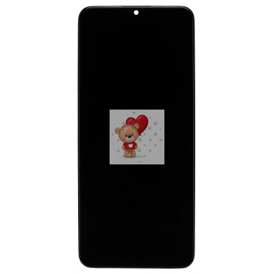 Дисплей для Realme C51 (RMX3830) модуль с рамкой Черный - OR