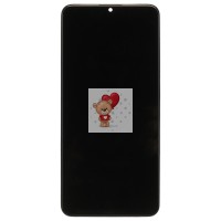 Дисплей для Realme Note 60x (RMX3938) модуль с рамкой Черный - OR