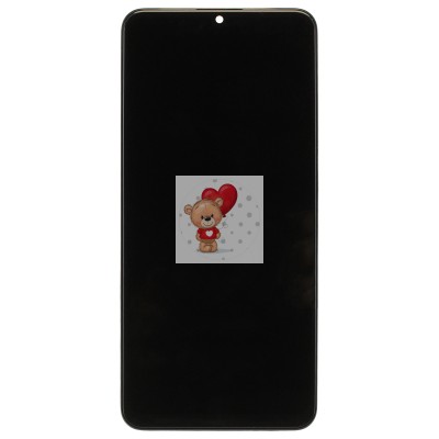 Дисплей для Realme Note 60 (RMX3933) модуль с рамкой Черный - OR