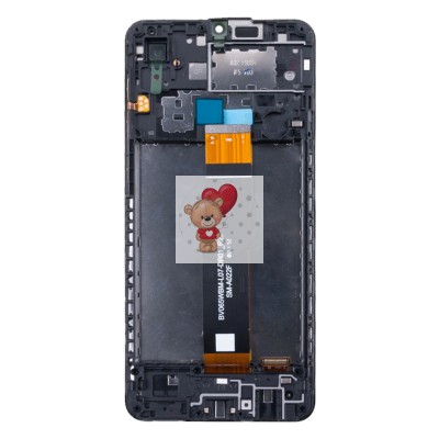 Дисплей для Samsung A022G Galaxy A02 модуль Черный - OR Ref. (SP)