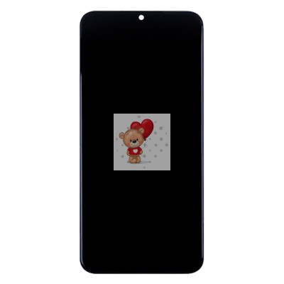 Дисплей для Samsung A032F Galaxy A03 Core модуль Черный - OR Ref. (SP)