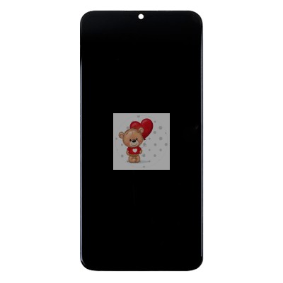 Дисплей для Samsung A037F Galaxy A03s модуль Черный - OR Ref. (SP) (GH81-21233A)