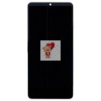 Дисплей для Samsung A225F Galaxy A22 4G с тачскрином Черный - OR (SP)