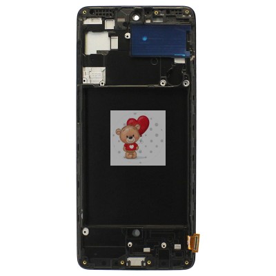 Дисплей для Samsung A715F Galaxy A71 модуль с рамкой Черный - (In-Cell) Дисплей для Samsung A715F Galaxy A71 модуль с рамкой Черный - (In-Cell)