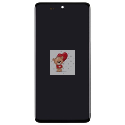 Дисплей для Samsung A715F Galaxy A71 модуль с рамкой Черный - (OLED) (Full Size) Дисплей для Samsung A715F Galaxy A71 модуль с рамкой Черный - (OLED) (Full Size)