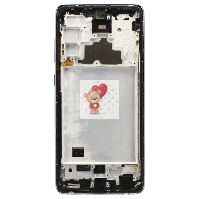 Дисплей для Samsung A725F Galaxy A72 модуль с рамкой Черный - (In-Cell) Дисплей для Samsung A725F Galaxy A72 модуль с рамкой Черный - (In-Cell)