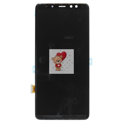 Дисплей для Samsung A730F Galaxy A8 Plus (2018) с тачскрином Черный - OR (SP)
