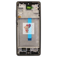 Дисплей для Samsung A736B Galaxy A73 5G модуль Черный - OLED (Full Size)