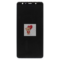 Дисплей для Samsung A750F Galaxy A7 (2018) с тачскрином Черный - OR (SP)