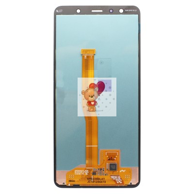 Дисплей для Samsung A750F Galaxy A7 (2018) с тачскрином Черный - OR (SP)